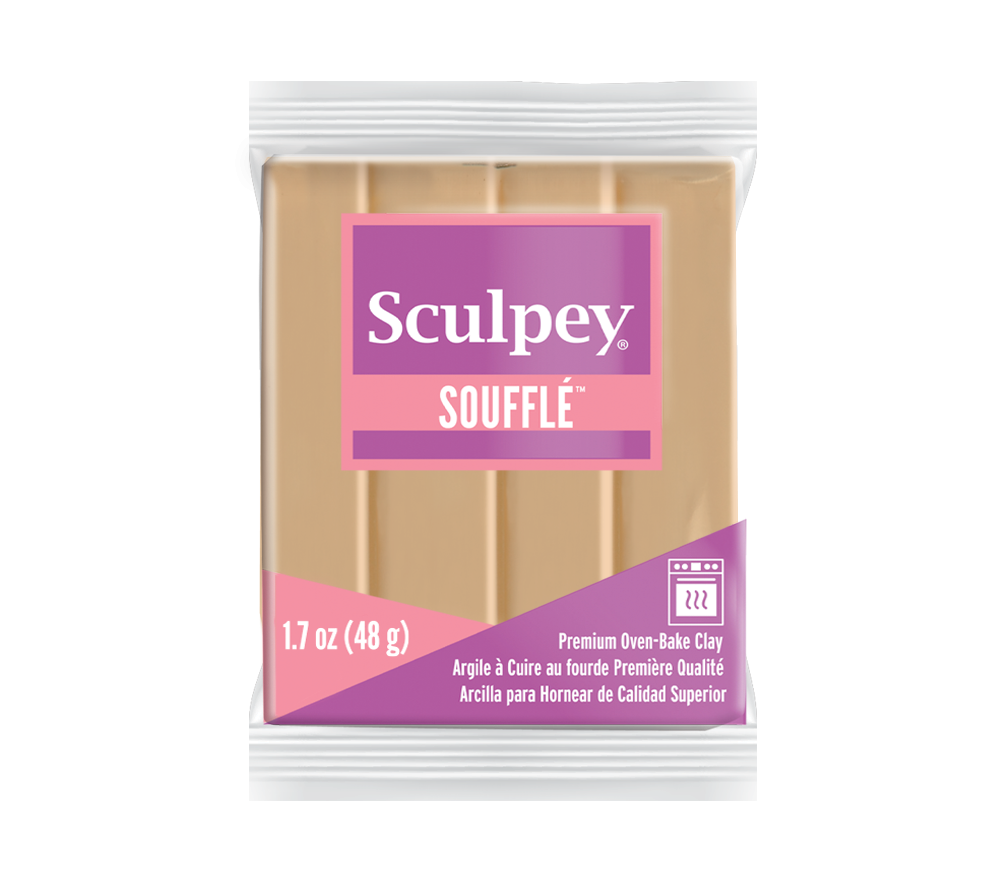 Sculpey Souffle 1.7 oz - Latte – The Clay Republic