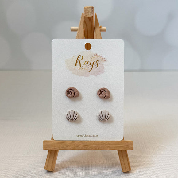 Seashell Stud Pack
