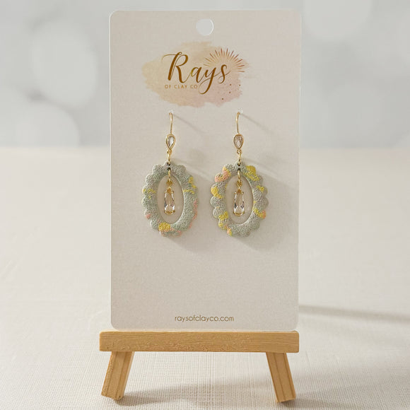 Rainbow Confetti Earrings