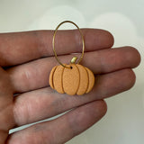 Mustard Pumpkin Hoops