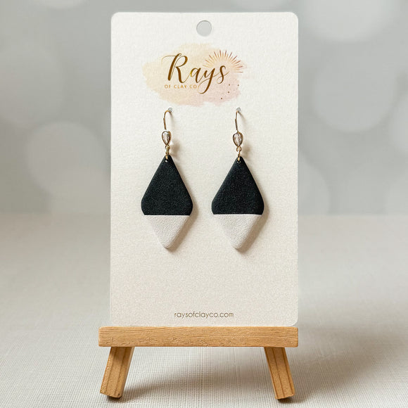 Black & White Diamond Earrings