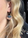 Blueberry Basket Earrings | Handmade Polymer Clay Fruit Earrings