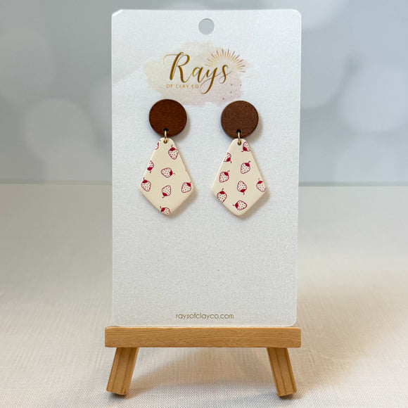Strawberry Pattern Earrings
