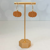 Mustard Pumpkin Hoops