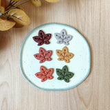 1.25 in Mirrored Leaves Clay Cutter Set