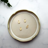 18K Gold Leaf Charms — Dainty Gold-Plated Leaf Pendants