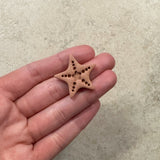 (1 in or 1.25 in) Starfish Clay Cutter (Embossing)
