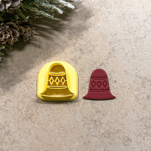 1.25 in Christmas Bell Clay Cutter