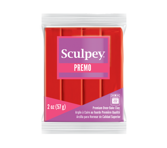 Cadmium Red Sculpey Premo 2 oz.