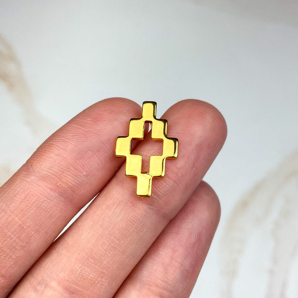 Gold Plated Puzzle Studs