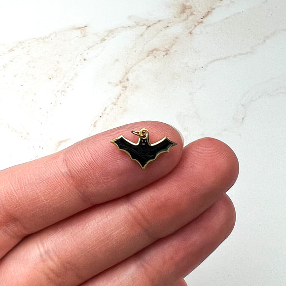 14K Gold Plated Bat Charms