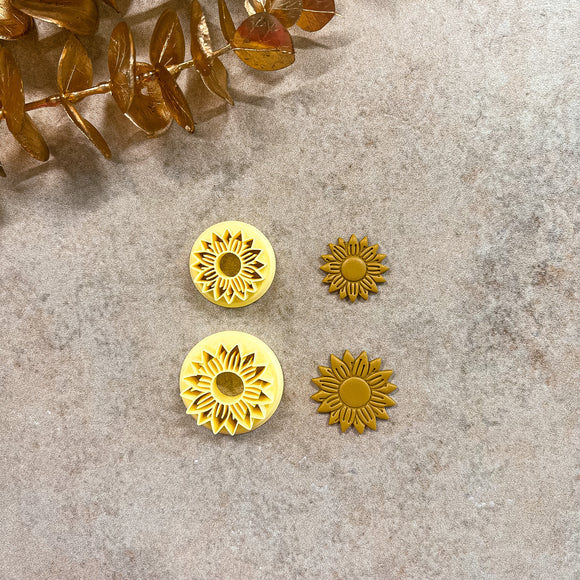 Discounted Detailed Sunflower Clay Cutter Set