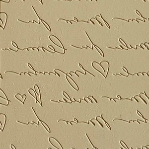 Sincerely Yours Fineline Texture Tile