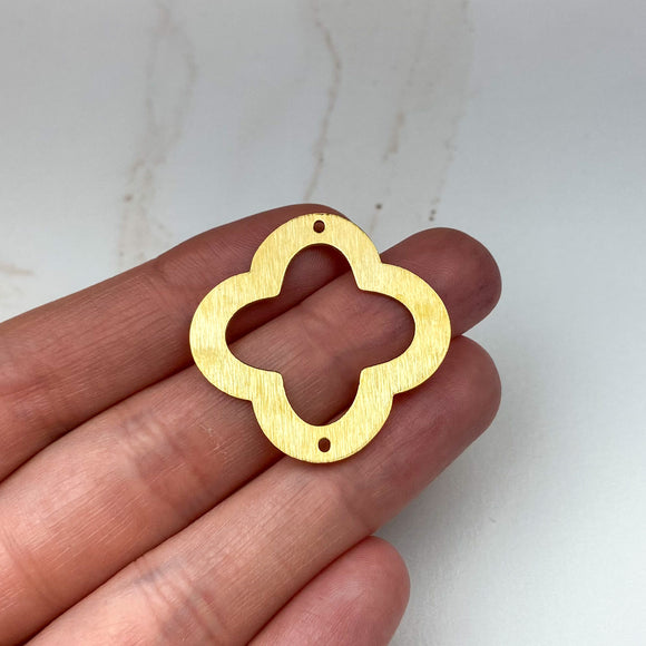 31mm Moroccan Style Brass Charms