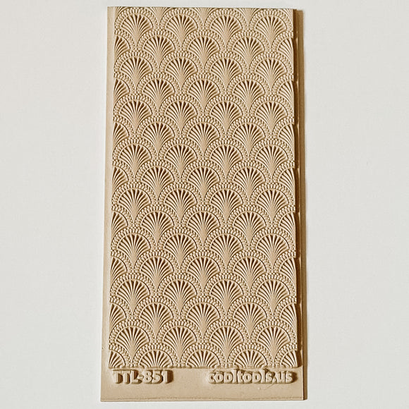 Art Deco Shells Texture Tile