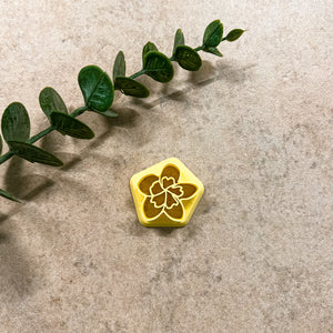 1 in Plumeria Flower Clay Cutter