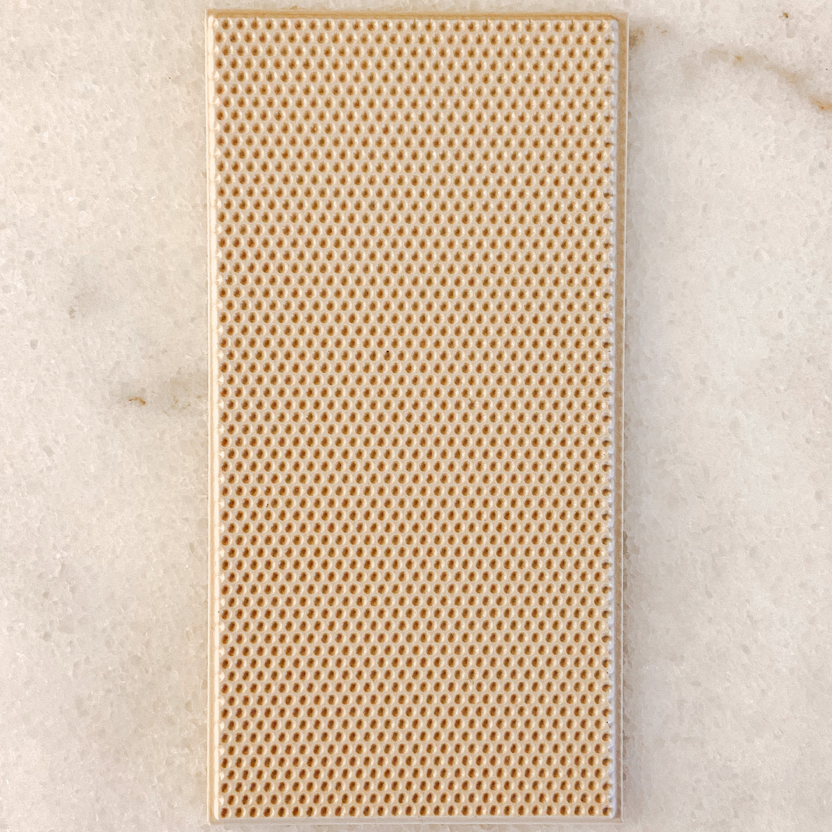 Small Dot Grid Embossed Texture Tile – Rays of Clay Co