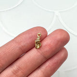 18K Gold Plated Conch Shell Charms