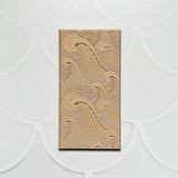 Waves Embossed Texture Tile