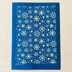 Snowflakes #3 Silk Screen