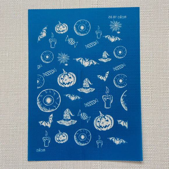 Spooky Halloween Silk Screen
