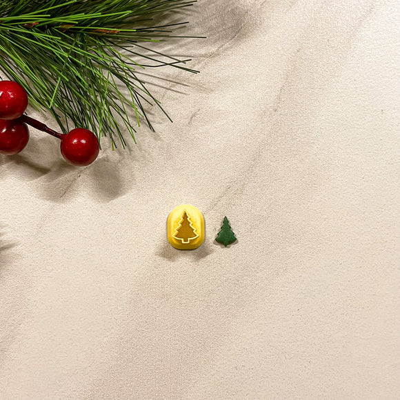 0.5 in Christmas Tree Stud Clay Cutter