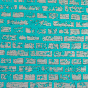 Brick Wall Silk Screen