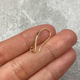 18K Gold Plated Earring Hooks